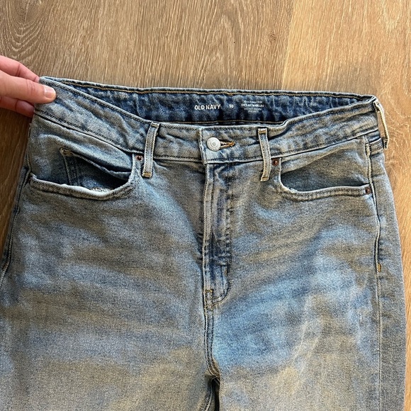 Old Navy Sky High Wide Leg light Wash - Picture 3 of 7